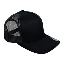 Load image into Gallery viewer, KC HiLiTES 70213 KC Hat Curved Trucker Black KC Logo Yellow One Size Fits Most