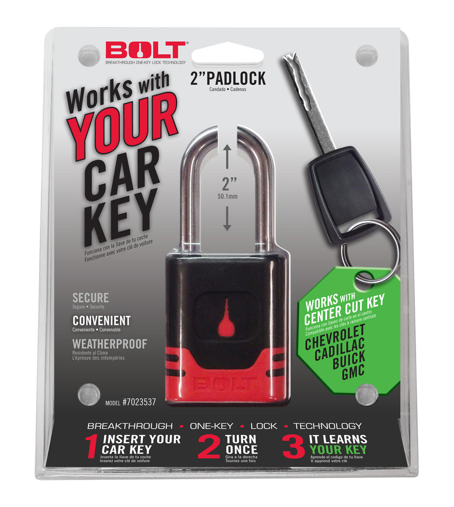 BOLT 7023537 PADLOCK GM CENTER CUT