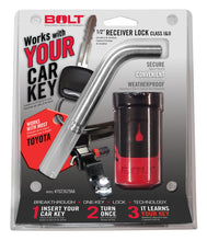 Load image into Gallery viewer, BOLT 7023629 1/2IN. RECEIVER LOCK TOYOTA for Select Scion tC, Toyota 4Runner, Toyota Avalon, Toyota Camry, Toyota Celica, Toyota Corolla, Toyota FJ Cruiser, Toyota Highlander, Toyota Land Cruiser, Toyota Matrix, Toyota Prius, Toyota RAV4, Toyota Sequoia,