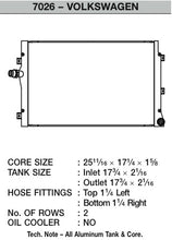 Load image into Gallery viewer, CSF Cooling - Racing &amp; High Performance Division 7026 06-09 VW Golf / GTI / 99-06 Jetta / GLI High-Performance All-Aluminum Radiator for Select Volkswagen Beetle, Volkswagen GTI, Volkswagen Golf, Volkswagen Jetta, Volkswagen Passat