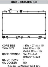 Load image into Gallery viewer, CSF Cooling - Racing &amp; High Performance Division 7028 CSF 7028 - 08-14 Subaru WRX/STI Radiator (Superseded 7094)