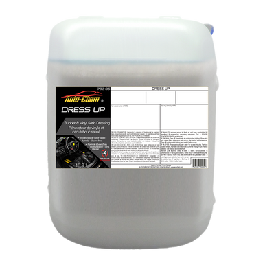 Auto-Chem 702-05 Dress Up Rubber & Vinyl Satin Dressing - 18.9L