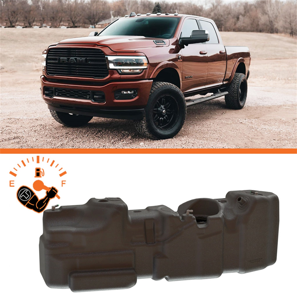 TITAN Fuel Tanks 7030113 Extra Large Midship Tank for Select Ram 2500, Ram