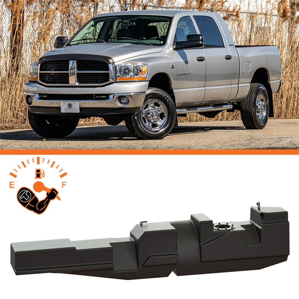 TITAN Fuel Tanks 7030206 Extra Large Midship Tank for Select Dodge Ram 2500, Dodge Ram 3500, Ram 2500, Ram