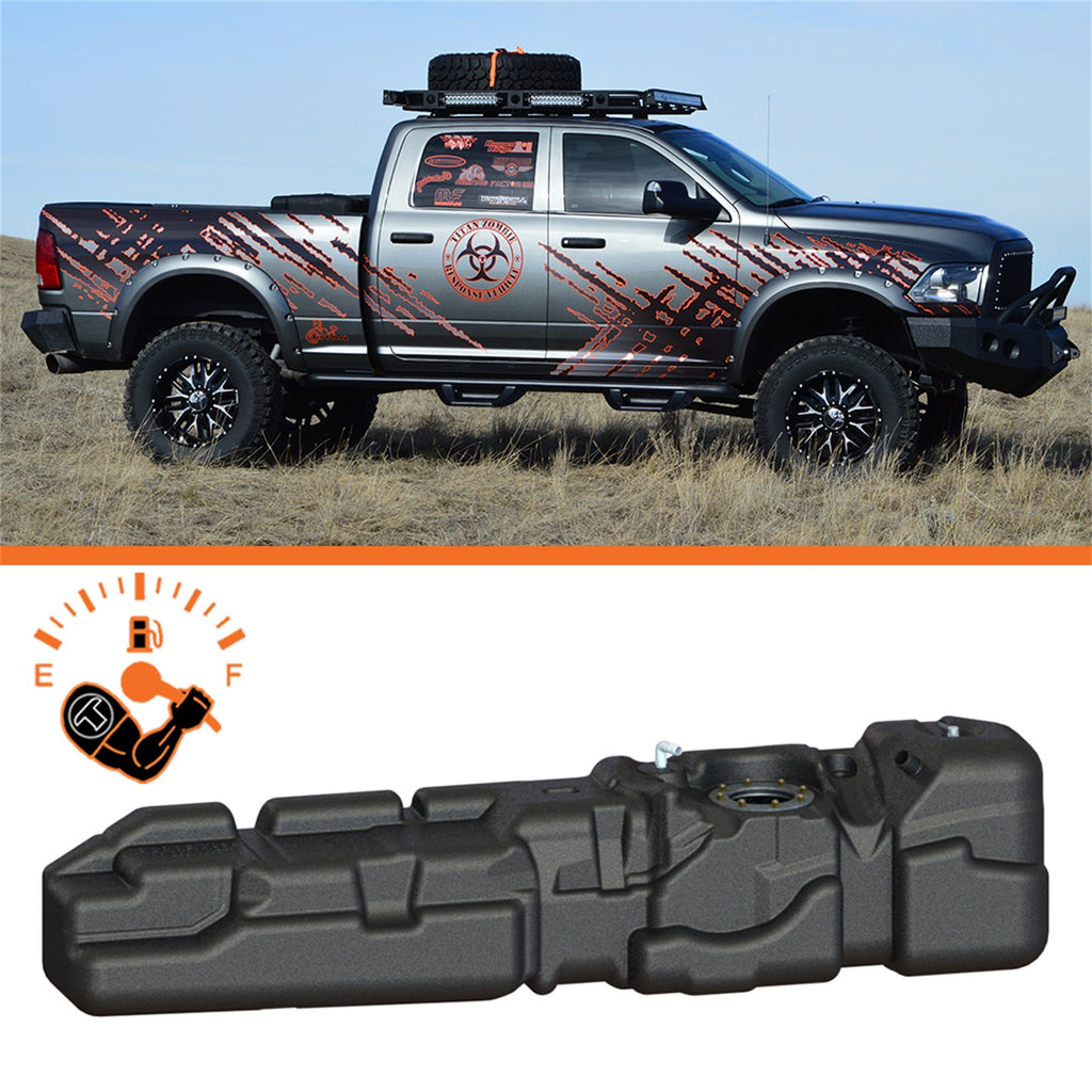 TITAN Fuel Tanks 7030210 Extra Large Midship Tank for Select Dodge Ram 2500, Dodge Ram 3500, Ram 2500, Ram