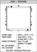 Load image into Gallery viewer, CSF Cooling - Racing &amp; High Performance Division 7031 07-21 Toyota Tundra V8 (AT &amp; MT) / 08-22 Sequoia All-Aluminum Radiator for Select Toyota Sequoia, Toyota Tundra