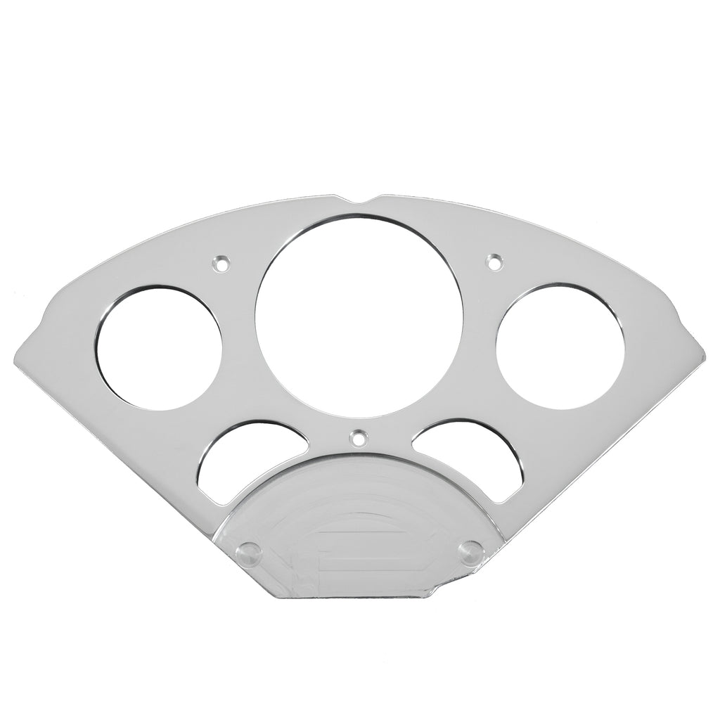 AutoMeter 7033-DB DIRECT FIT DASH KIT, CHEVY CAR 55-56, MPH/FUEL/OILP/WTMP/BAT, DB