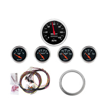 Load image into Gallery viewer, AutoMeter 7034-DB DIRECT FIT DASH KIT, CHEVY CAR 59-60, MPH/FUEL/OILP/WTMP/BAT, DB