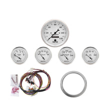 Load image into Gallery viewer, AutoMeter 7034-OTW DIRECT FIT DASH KIT, CHEVY CAR 59-60, MPH/FUEL/OILP/WTMP/BAT, OTW
