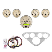 Load image into Gallery viewer, AutoMeter 7036-AB DIRECT FIT DASH KIT, CHEVY TRUCK 55-59, MPH/FUEL/OILP/WTMP/BAT, AB