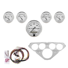 Load image into Gallery viewer, AutoMeter 7036-OTW DIRECT FIT DASH KIT, CHEVY TRUCK 55-59, MPH/FUEL/OILP/WTMP/BAT, OTW