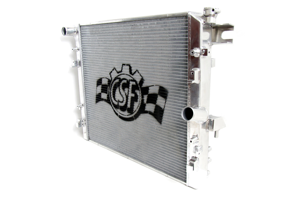 CSF Cooling - Racing & High Performance Division 7036 07-12 Jeep Wrangler (JK) Heavy Duty (AT & MT) All-Aluminum Radiator for Select Jeep Wrangler