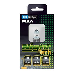 PIAA 70385 Powersport H3 Night-Tech Fog Light Replacement Bulb for Select Buell XB12R Firebolt, Buell XB9R Firebolt, Buell XB9S Lightning, Buell XB9SX Lightning, Buell XB9SX Lightning CityX, Ducati 748, Ducati 748 Biposto, Ducati 748 Monoposto, Ducati