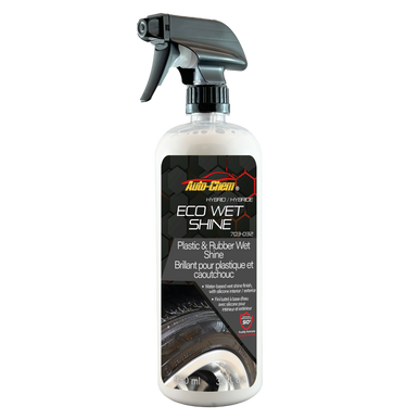 Auto-Chem 703-032 Eco Wet Shine Plastic & Rubber H2O Wet Shine - 950mL