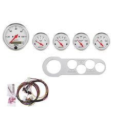 Load image into Gallery viewer, AutoMeter 7042-AW DIRECT FIT DASH KIT, CHEVY CAR 53-54, MPH/FUEL/OILP/WTMP/BAT, AW