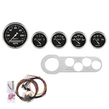Load image into Gallery viewer, AutoMeter 7042-OTB DIRECT FIT DASH KIT, CHEVY CAR 53-54, MPH/FUEL/OILP/WTMP/BAT, OTB