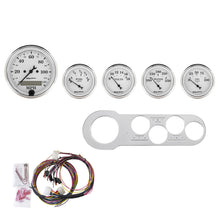 Load image into Gallery viewer, AutoMeter 7042-OTW DIRECT FIT DASH KIT, CHEVY CAR 53-54, MPH/FUEL/OILP/WTMP/BAT, OTW