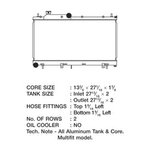 Load image into Gallery viewer, CSF Cooling - Racing &amp; High Performance Division 7042 CSF 7042 - 08-14 Subaru WRX/STI Race-Spec Radiator (Superseded 7095)