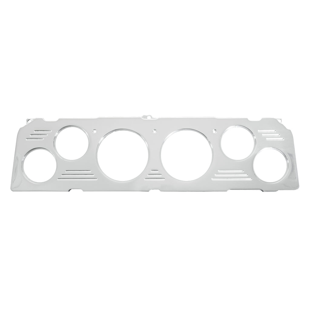 AutoMeter 7043 DASH PANEL, CHEVY TRUCK 64-66, 2 X 3-1/8", 4 X 2-1/16", BILLET for Select Chevrolet C10 Panel, Chevrolet C10 Pickup, Chevrolet C20 Pickup, Chevrolet C30 Panel, Chevrolet C30 Pickup, Chevrolet K10 Pickup, Chevrolet K20 Pickup, Chevrolet