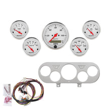 Load image into Gallery viewer, AutoMeter 7044-AW DIRECT FIT DASH KIT, NOVA 62-65, MPH/FUEL/OILP/WTMP/BAT, AW