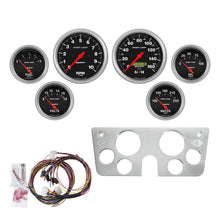 Load image into Gallery viewer, AutoMeter 7045-SC DIRECT FIT DASH KIT, CHEVY TRUCK 67-72, TACH/MPH/FUEL/OILP/WTMP/VOLT, SPORT-COMP