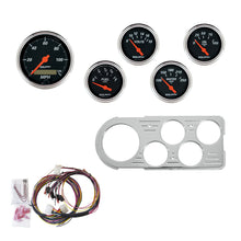 Load image into Gallery viewer, AutoMeter 7046-DB DIRECT FIT DASH KIT, FORD TRUCK 48-50, MPH/FUEL/OILP/WTMP/BAT, DB