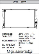 Load image into Gallery viewer, CSF Cooling - Racing &amp; High Performance Division 7046 BMW E82 1M / 08-11 E8X 135i / 07-11 E9X 335i / E89 Z4 (AT) All-Aluminum Radiator for Select BMW 135i, BMW 135is, BMW 335i, BMW X1, BMW Z4