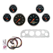 Load image into Gallery viewer, AutoMeter 7047-DB DIRECT FIT DASH KIT, CHEVY TRUCK 60-63, TACH/MPH/FUEL/OILP/WTMP/VOLT, DB