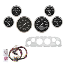Load image into Gallery viewer, AutoMeter 7047-OTB DIRECT FIT DASH KIT, CHEVY TRUCK 60-63, TACH/MPH/FUEL/OILP/WTMP/VOLT, OTB