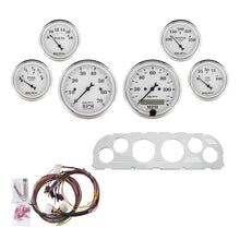 Load image into Gallery viewer, AutoMeter 7047-OTW DIRECT FIT DASH KIT, CHEVY TRUCK 60-63, TACH/MPH/FUEL/OILP/WTMP/VOLT, OTW