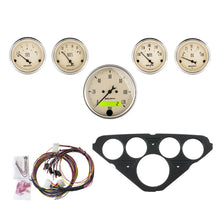 Load image into Gallery viewer, AutoMeter 7049-AB DIRECT FIT DASH KIT, CHEVY TRUCK 55-59, MPH/FUEL/OILP/WTMP/BAT, AB