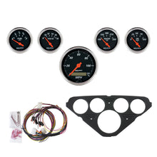 Load image into Gallery viewer, AutoMeter 7049-DB DIRECT FIT DASH KIT, CHEVY TRUCK 55-59, MPH/FUEL/OILP/WTMP/BAT, DB