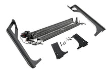 Load image into Gallery viewer, Rough Country 70503BL LED Light Bar Windshield Mounting Brackets for Select Jeep TJ, Jeep Wrangler