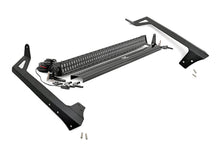 Load image into Gallery viewer, Rough Country 70504BL LED Light Bar Windshield Mounting Brackets for Select Jeep Wrangler, Jeep Wrangler JK