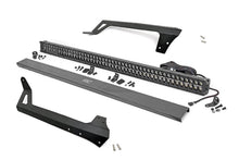 Load image into Gallery viewer, Rough Country 70504BLDRL LED Light Bar Windshield Mounting Brackets for Select Jeep Wrangler, Jeep Wrangler JK