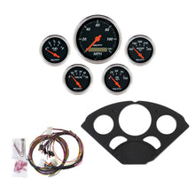 Load image into Gallery viewer, AutoMeter 7055-DB DIRECT FIT DASH KIT, CHEVY 55-56, MPH/FUEL/OILP/WTMP/BAT, DB
