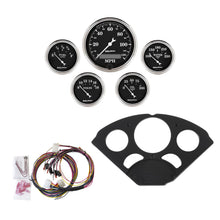 Load image into Gallery viewer, AutoMeter 7055-OTB DIRECT FIT DASH KIT, CHEVY 55-56, MPH/FUEL/OILP/WTMP/BAT, OTB