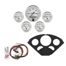 Load image into Gallery viewer, AutoMeter 7055-OTW DIRECT FIT DASH KIT, CHEVY 55-56, MPH/FUEL/OILP/WTMP/BAT, OTW