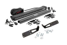Load image into Gallery viewer, Rough Country 70568BL LED Light Bar Bumper Mounting Brackets for Select Ram 2500, Ram