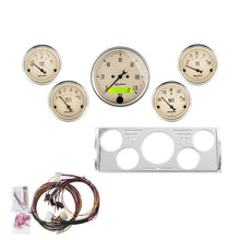 Load image into Gallery viewer, AutoMeter 7057-AB DIRECT FIT DASH KIT, CHEVY TRUCK 40-46, MPH/FUEL/OILP/WTMP/BAT, AB