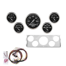 Load image into Gallery viewer, AutoMeter 7057-OTB DIRECT FIT DASH KIT, CHEVY TRUCK 40-46, MPH/FUEL/OILP/WTMP/BAT, OTB