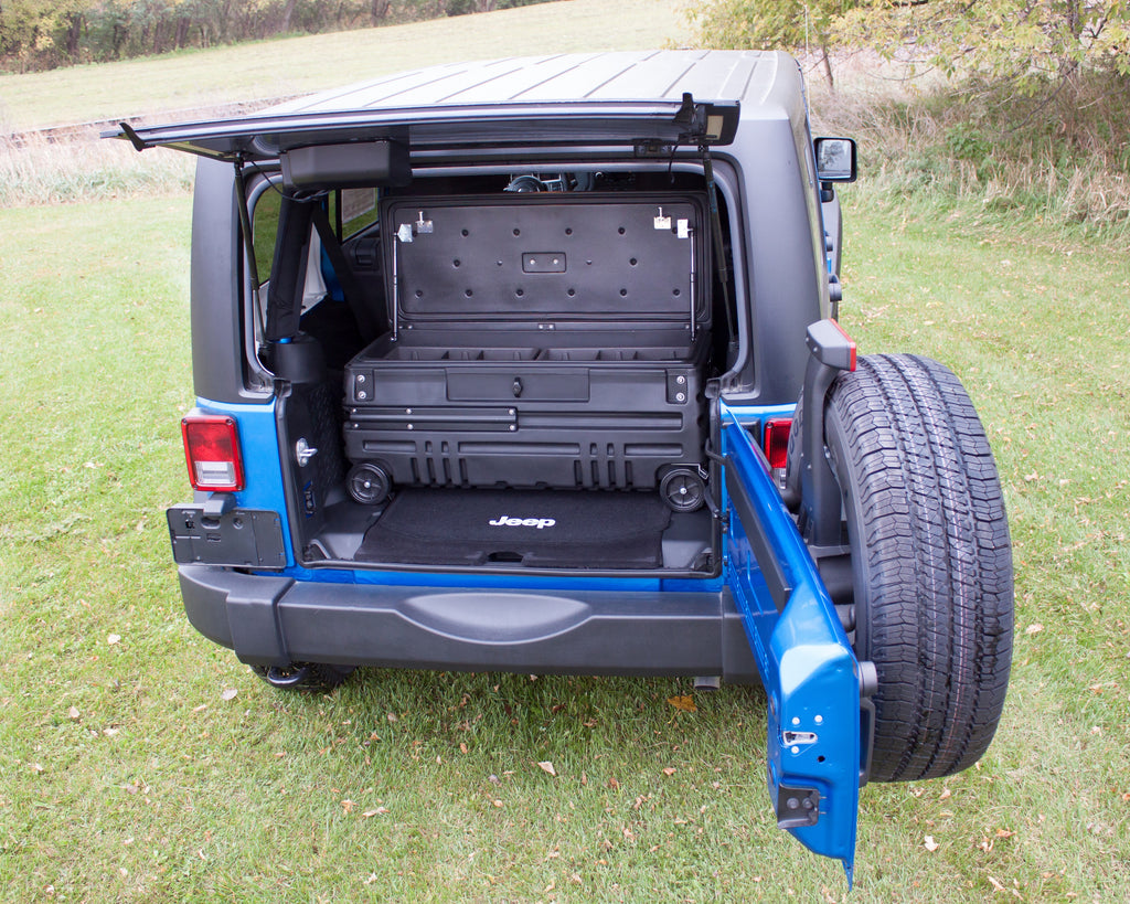 DU-HA 70671 DÜHA Squad Box w/Bracket - Interior / Exterior Portable Storage + Gun Case/Rack