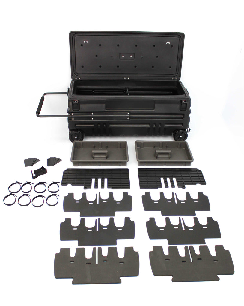 DU-HA 70604 DÜHA Squad Box - Interior/Exterior Portable Storage and Gun Case - Manual Latch