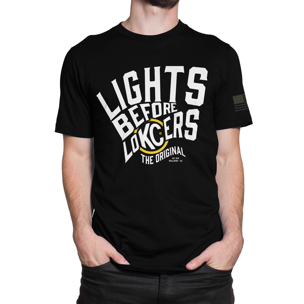 KC HiLiTES 70605 KC Lights Lockers Tee Shirt - Black - 3X-Large