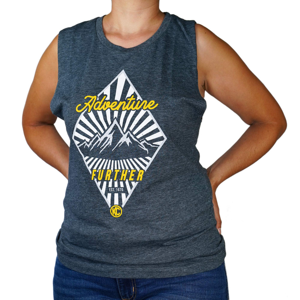 KC HiLiTES 70633 KC Women's Adventure Further Tank - Blue - Large