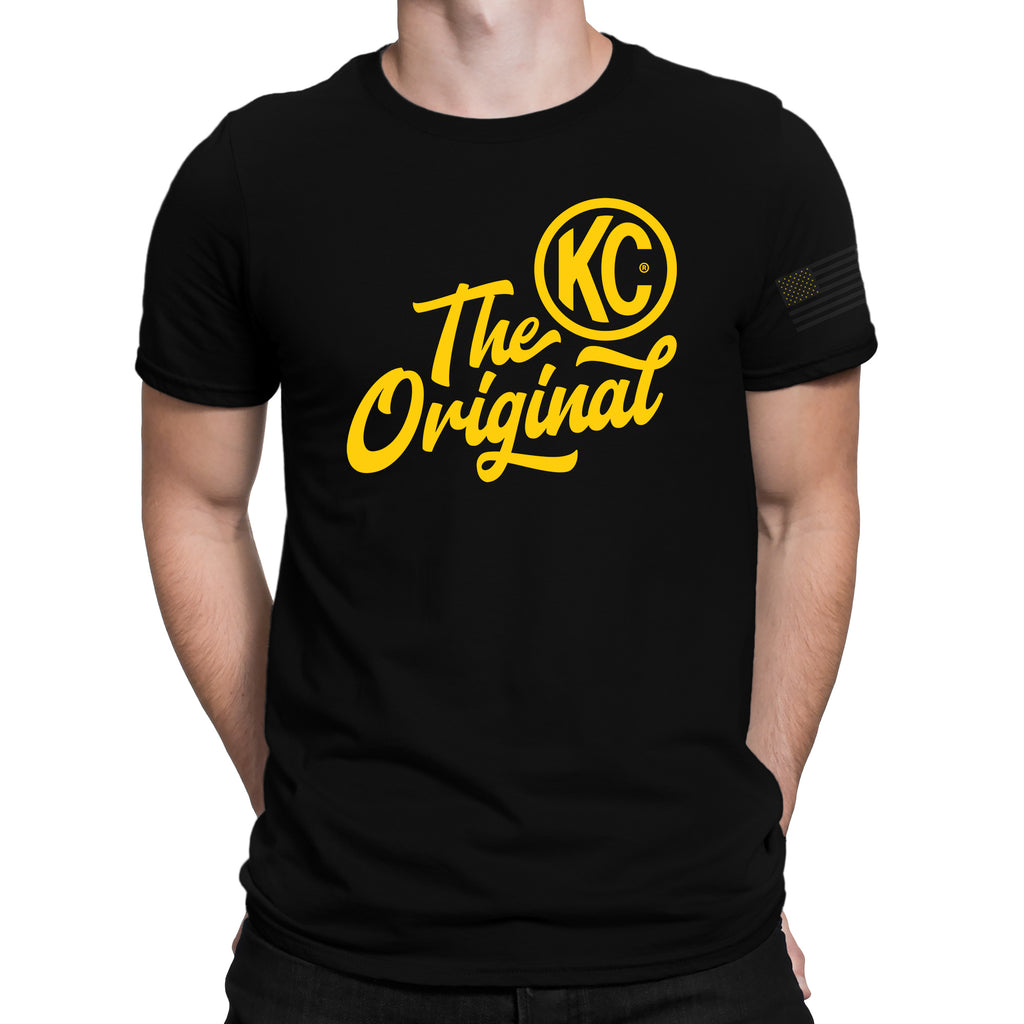 KC HiLiTES 70638 KC The Original Tee Shirt - Black - Large
