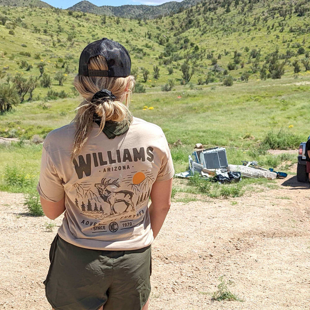KC HiLiTES 70652 KC Homegrown Tee Shirt - Williams AZ - 2X-Large