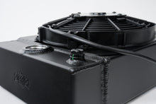 Load image into Gallery viewer, CSF Cooling - Racing &amp; High Performance Division 7065B The KING Cooler - Ultimate Drag Race Radiator w/ SPAL Fan &amp; Mounting Kit - Black