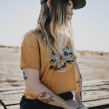 Load image into Gallery viewer, KC HiLiTES 70670 KC Women's Bloom Retro Crop Top - Gold - Medium