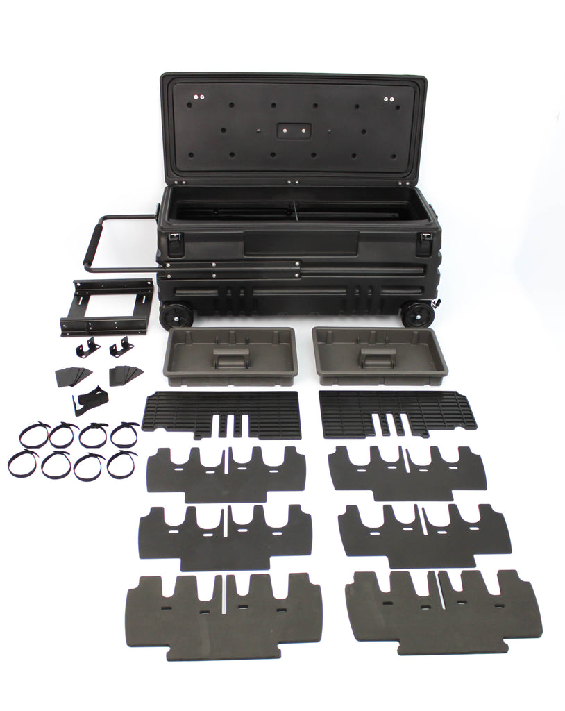 DU-HA 70670 DÜHA Squad Box - Interior/Exterior Portable Storage - Manual Latch